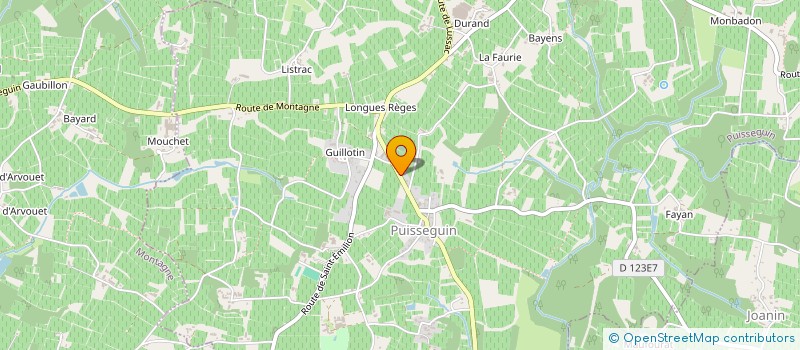 localisation de l'entreprise MADAME CHARLOTTE CORPORANDY  PUISSEGUIN