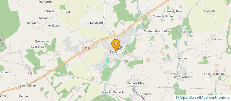 localisation de l'entreprise MADAME CHARLOTTE CORRE  LOC-EGUINER