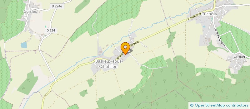 localisation de l'entreprise MADAME CHARLOTTE COUGNET  SAINTE-GEMME