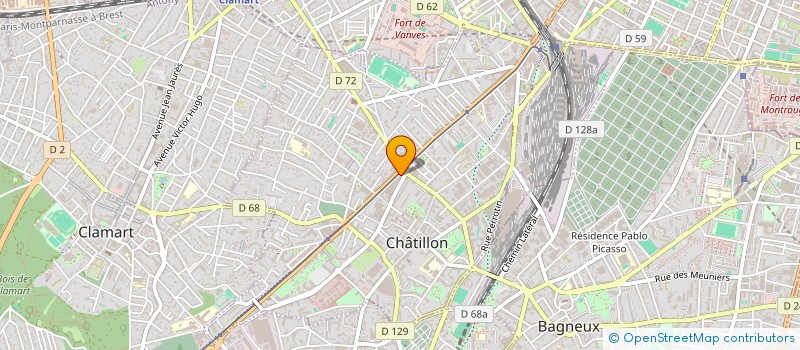 localisation de l'entreprise MADAME CHARLOTTE CRAMBERT à CHATILLON