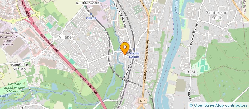 localisation de l'entreprise MADAME CHARLOTTE CROCQUEFER  CORBEIL-ESSONNES