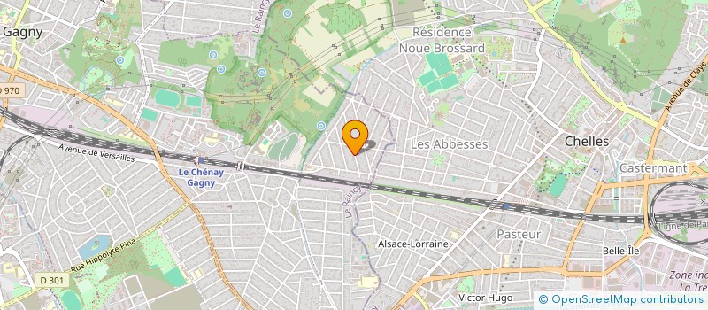 localisation de l'entreprise MADAME CHARLOTTE DA COSTA  CAPTIEUX