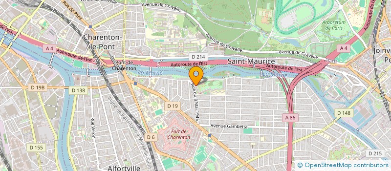 localisation de l'entreprise MADAME CHARLOTTE DA SILVA SANTOS  MAISONS-ALFORT