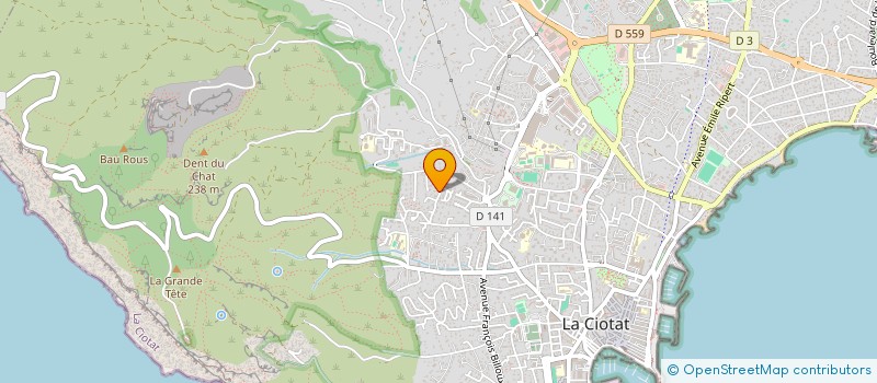 localisation de l'entreprise MADAME CHARLOTTE DALRYMPLE-SMITH  LA CIOTAT