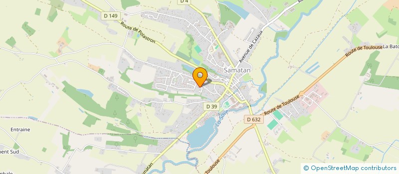localisation de l'entreprise MADAME CHARLOTTE DANHIER  SAMATAN