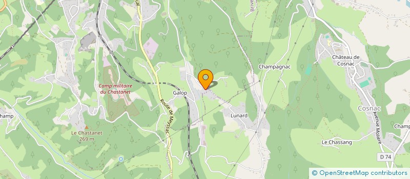 localisation de l'entreprise MADAME CHARLOTTE DARAQUY  BRIVE LA GAILLARDE