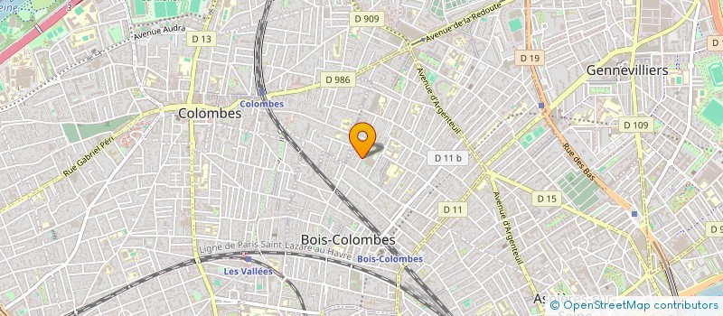 localisation de l'entreprise MADAME CHARLOTTE DAULON à BOIS-COLOMBES