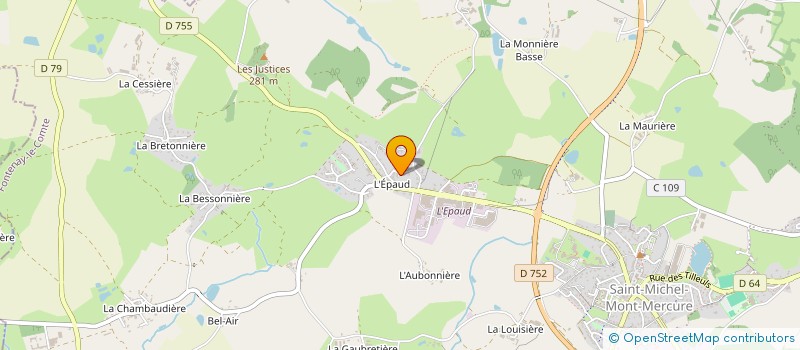 localisation de l'entreprise MADAME CHARLOTTE DAVID à SEVREMONT
