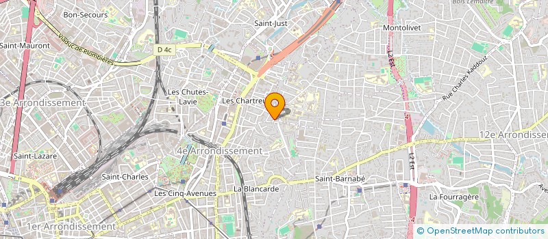 localisation de l'entreprise MADAME CHARLOTTE DAVIN à MARSEILLE