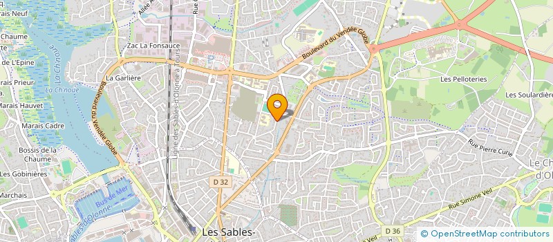 localisation de l'entreprise MADAME CHARLOTTE DE BLOOIS-GOOJERS à LES SABLES D'OLONNE