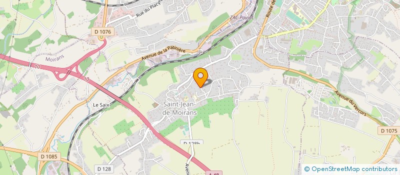 localisation de l'entreprise MADAME CHARLOTTE DE BURETEL DE CHASSEY  SAINT-JEAN-DE-MOIRANS