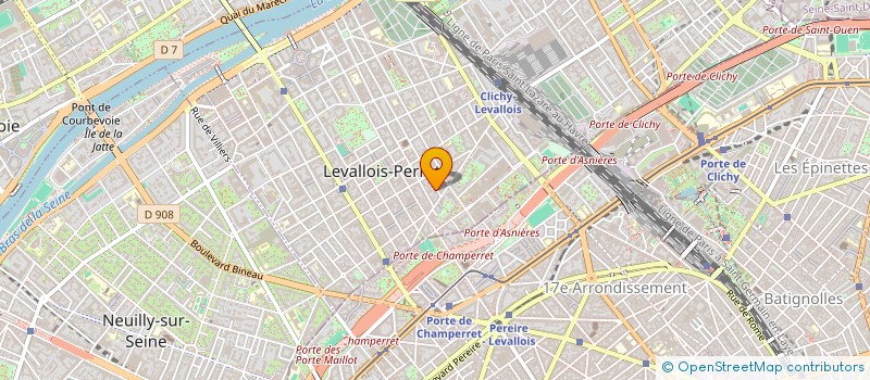 localisation de l'entreprise MADAME CHARLOTTE DE FRESCHEVILLE à LEVALLOIS-PERRET