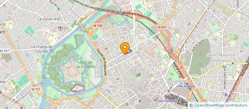 localisation de l'entreprise MADAME CHARLOTTE DE LAPPARENT  LILLE