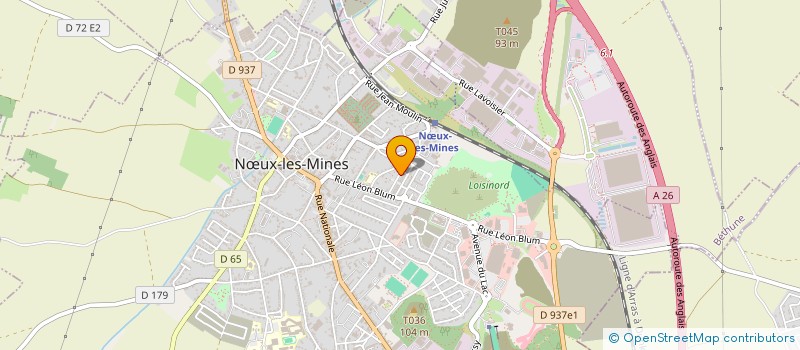 localisation de l'entreprise MADAME CHARLOTTE DEBREU  NUX-LES-MINES