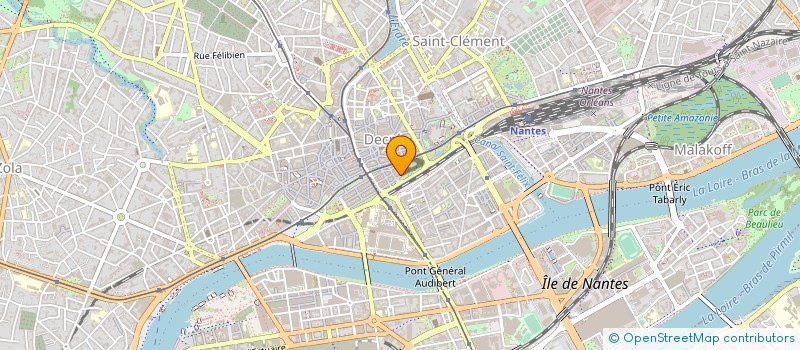 localisation de l'entreprise MADAME CHARLOTTE DECAMPS  NANTES