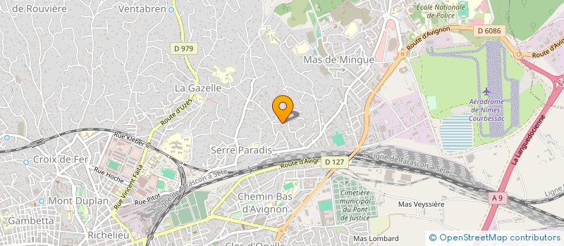 localisation de l'entreprise MADAME CHARLOTTE DECORNET  NIMES