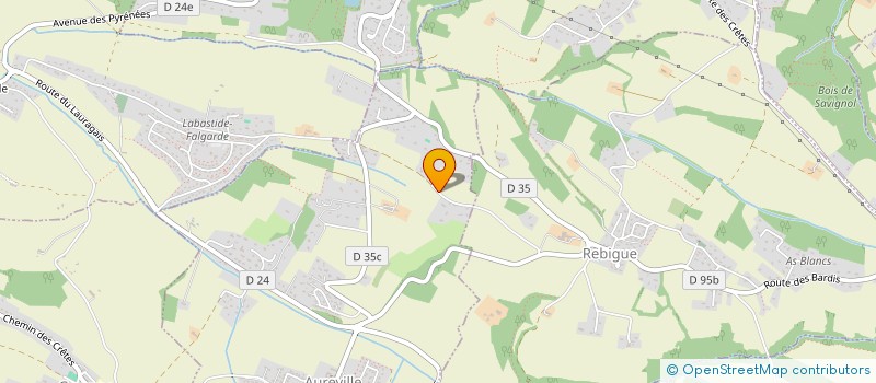 localisation de l'entreprise MADAME CHARLOTTE DECRETON  AUREVILLE