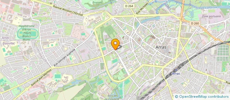 localisation de l'entreprise MADAME CHARLOTTE DECUPPER à ARRAS