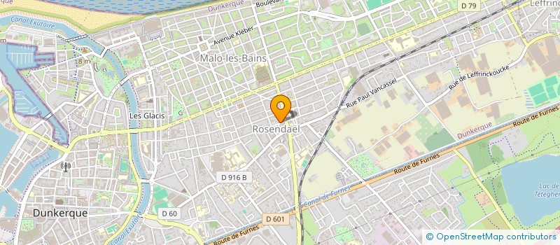 localisation de l'entreprise MADAME CHARLOTTE DEGUINES  DUNKERQUE