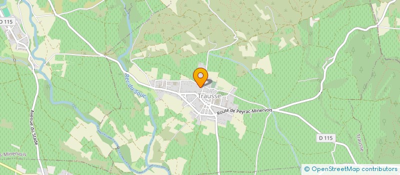 localisation de l'entreprise MADAME CHARLOTTE DELAPLANE  VILLEMOUSTAUSSOU