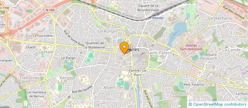 localisation de l'entreprise MADAME CHARLOTTE DELBARY à VANNES