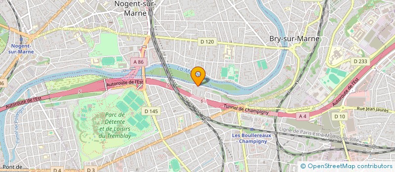 localisation de l'entreprise MADAME CHARLOTTE DELFELD  CHAMPIGNY-SUR-MARNE