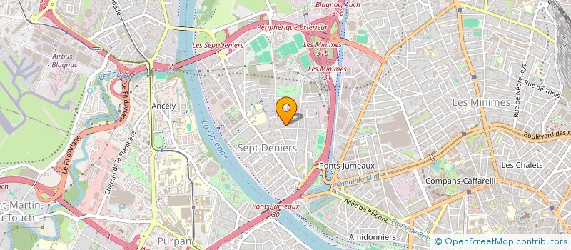 localisation de l'entreprise MADAME CHARLOTTE DELION à TOULOUSE