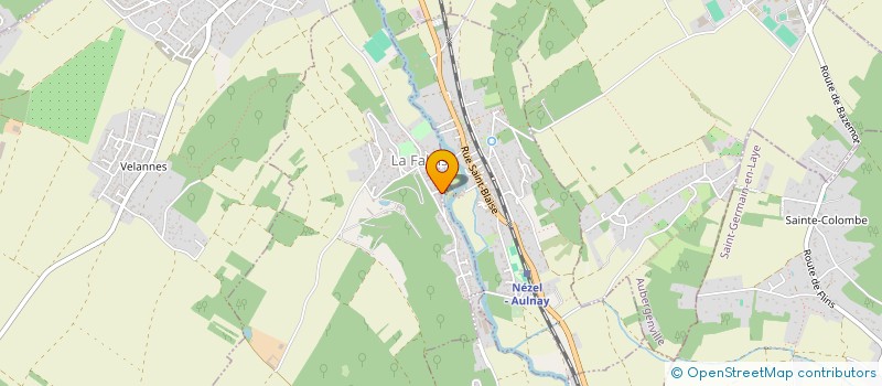 localisation de l'entreprise MADAME CHARLOTTE DEMARQUAY  NEZEL