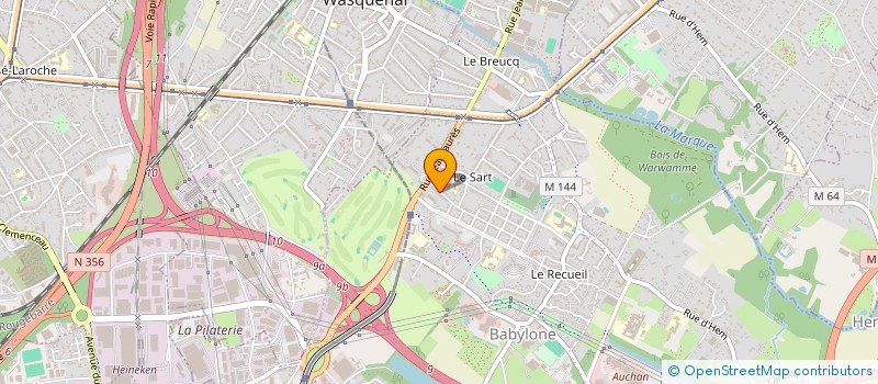 localisation de l'entreprise MADAME CHARLOTTE DEMETTRE à VILLENEUVE-D'ASCQ