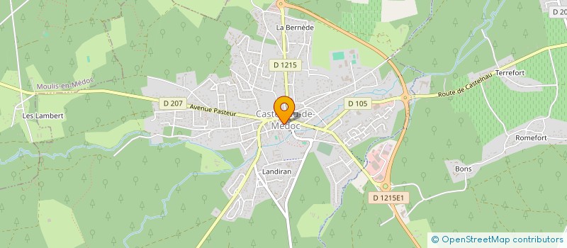 localisation de l'entreprise MADAME CHARLOTTE DEMON  CASTELNAU-DE-MEDOC