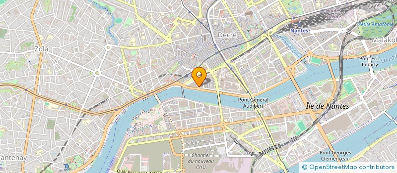 localisation de l'entreprise MADAME CHARLOTTE DENEUVILLE  NANTES