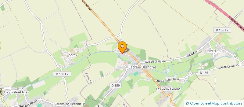 localisation de l'entreprise MADAME CHARLOTTE DENIS  ESTREE-BLANCHE