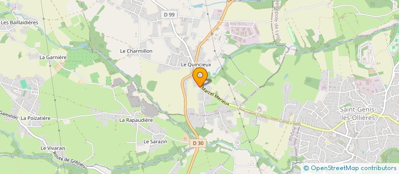 localisation de l'entreprise MADAME CHARLOTTE DEPASSIO  SAINTE-CONSORCE