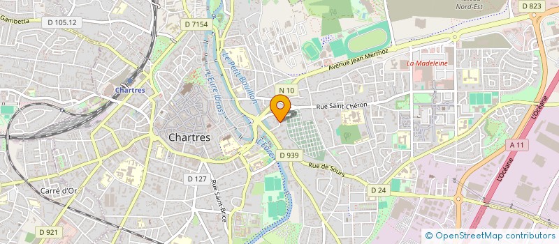 localisation de l'entreprise MADAME CHARLOTTE DEPEINT à CHARTRES