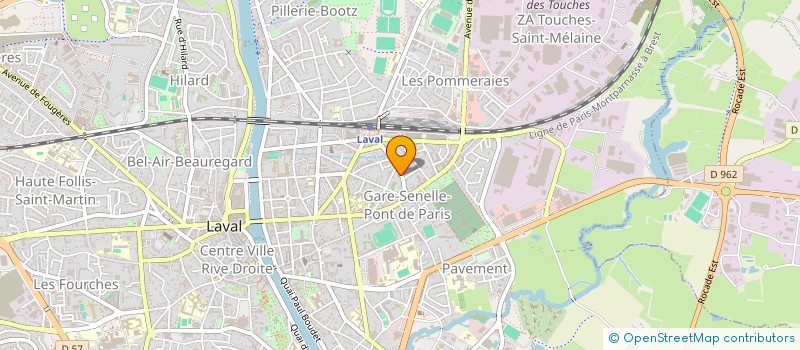 localisation de l'entreprise MADAME CHARLOTTE DEROUT à LAVAL