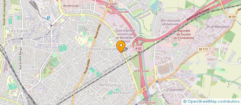 localisation de l'entreprise MADAME CHARLOTTE DESCOUENS à TOULOUSE