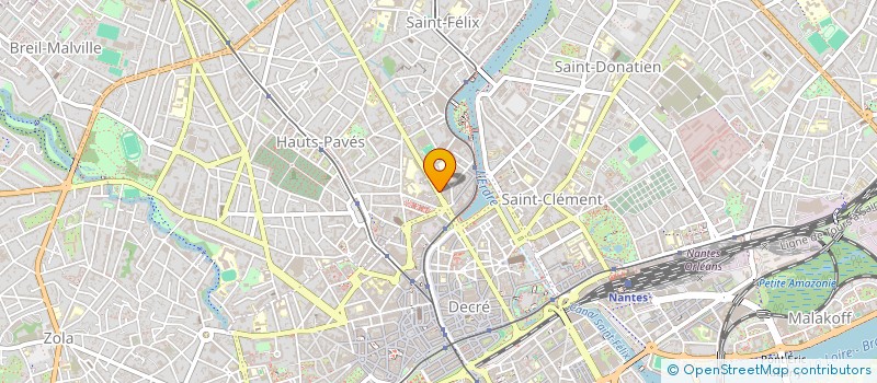 localisation de l'entreprise MADAME CHARLOTTE DESLIGNERIS  NANTES