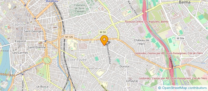 localisation de l'entreprise MADAME CHARLOTTE DETREZ à TOULOUSE