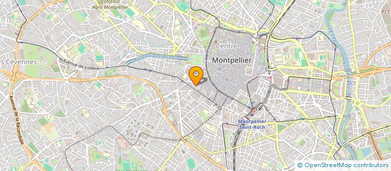 localisation de l'entreprise MADAME CHARLOTTE DEVANZ à MONTPELLIER