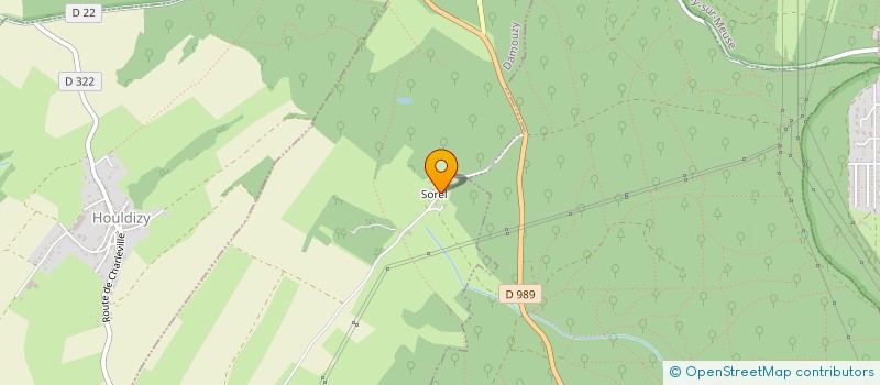 localisation de l'entreprise MADAME CHARLOTTE DEVILLE  DAMOUZY