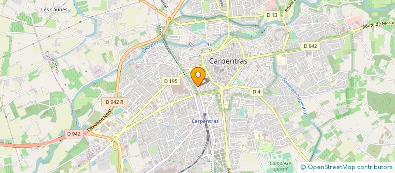 localisation de l'entreprise MADAME CHARLOTTE DONAT  CARPENTRAS