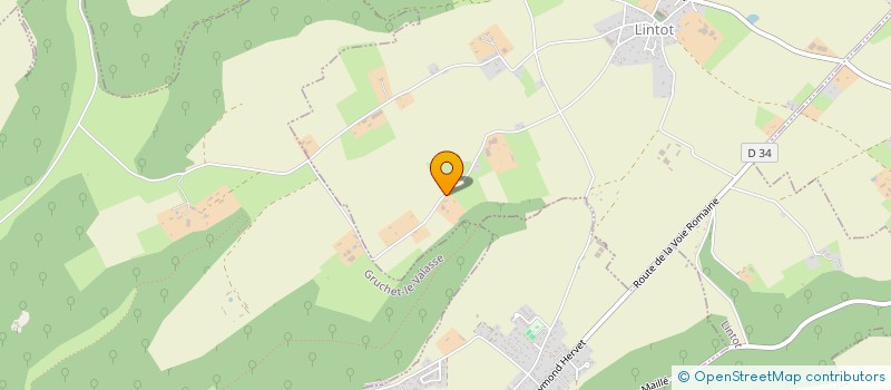 localisation de l'entreprise MADAME CHARLOTTE DOUTEMENT  LINTOT