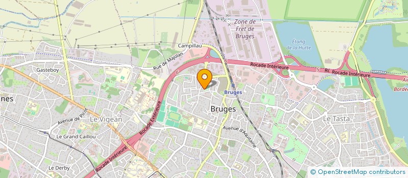 localisation de l'entreprise MADAME CHARLOTTE DRON  BRUGES