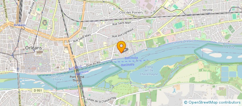 localisation de l'entreprise MADAME CHARLOTTE DUBOT--MOREAU  ORLEANS