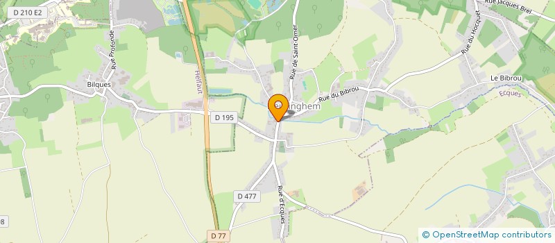 localisation de l'entreprise MADAME CHARLOTTE DUBREUCQ  HEURINGHEM