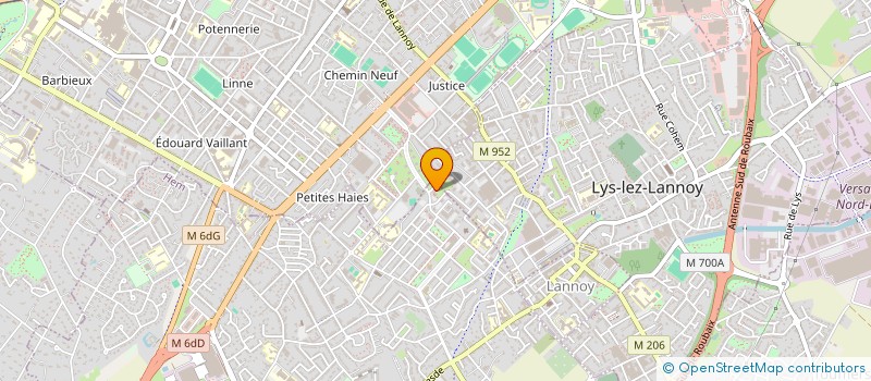 localisation de l'entreprise MADAME CHARLOTTE DUBUS  HEM