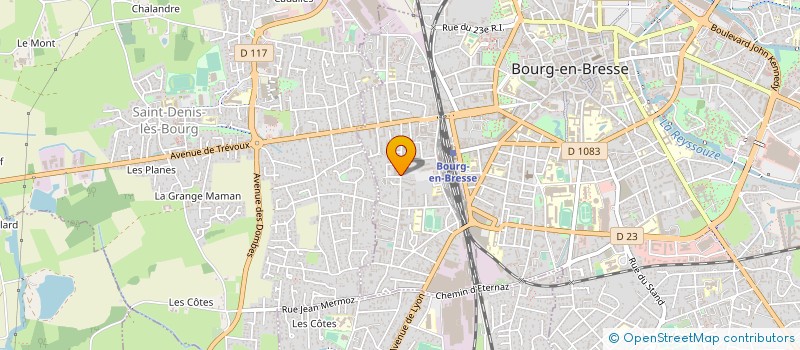 localisation de l'entreprise MADAME CHARLOTTE DUBY  PONT-DE-VAUX