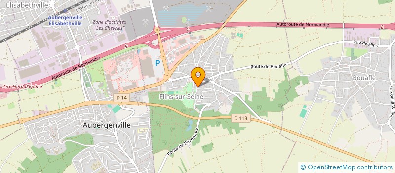 localisation de l'entreprise MADAME CHARLOTTE DUCLOS  FLINS-SUR-SEINE