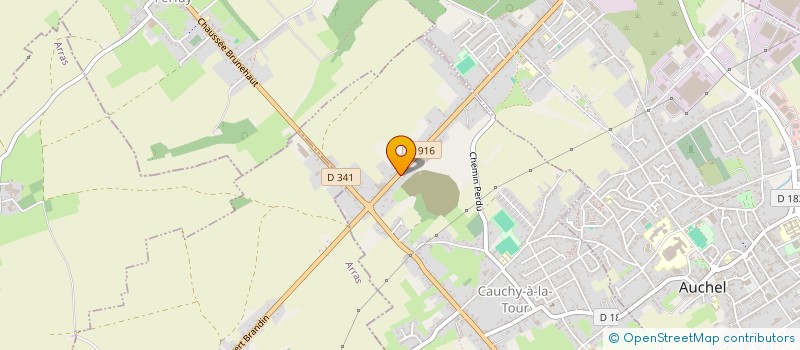 localisation de l'entreprise MADAME CHARLOTTE DUCROQUET  CAUCHY-A-LA-TOUR