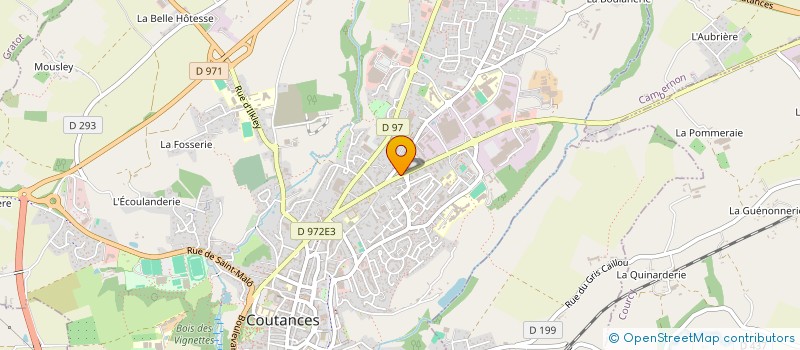 localisation de l'entreprise MADAME CHARLOTTE DUFOUR  COUTANCES